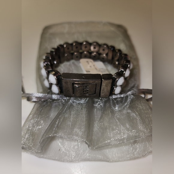 NWT Heet "Twin Molten" Swarovski crystal bracelet - Picture 4 of 9